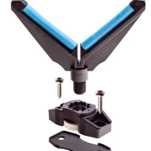 <p>Držač za štap za čamac izrađen od materijala otpornog na udarce s gumenim umetcima. Ovaj model se pričvršćuje izravno na ogradu čamca pomoću standardne navojne ploče.