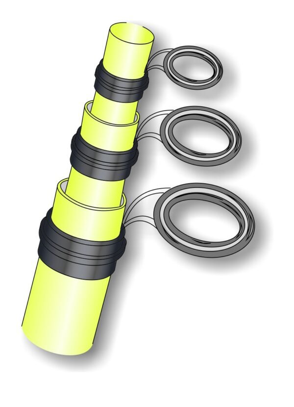 STONFO ELASTIC RING NERO - Slika 2