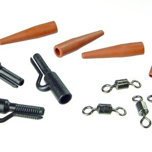 <p>Kopče za pričvršćivanje olova s ​​gumenim konusima i okretnim kopčama.