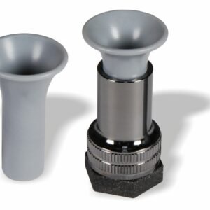 <p>Četka za njegu s gumenom podlogom koja smanjuje buku. Dva različito velika konusa omogućuju savršeno poravnavanje bilo koje vrste dlake.