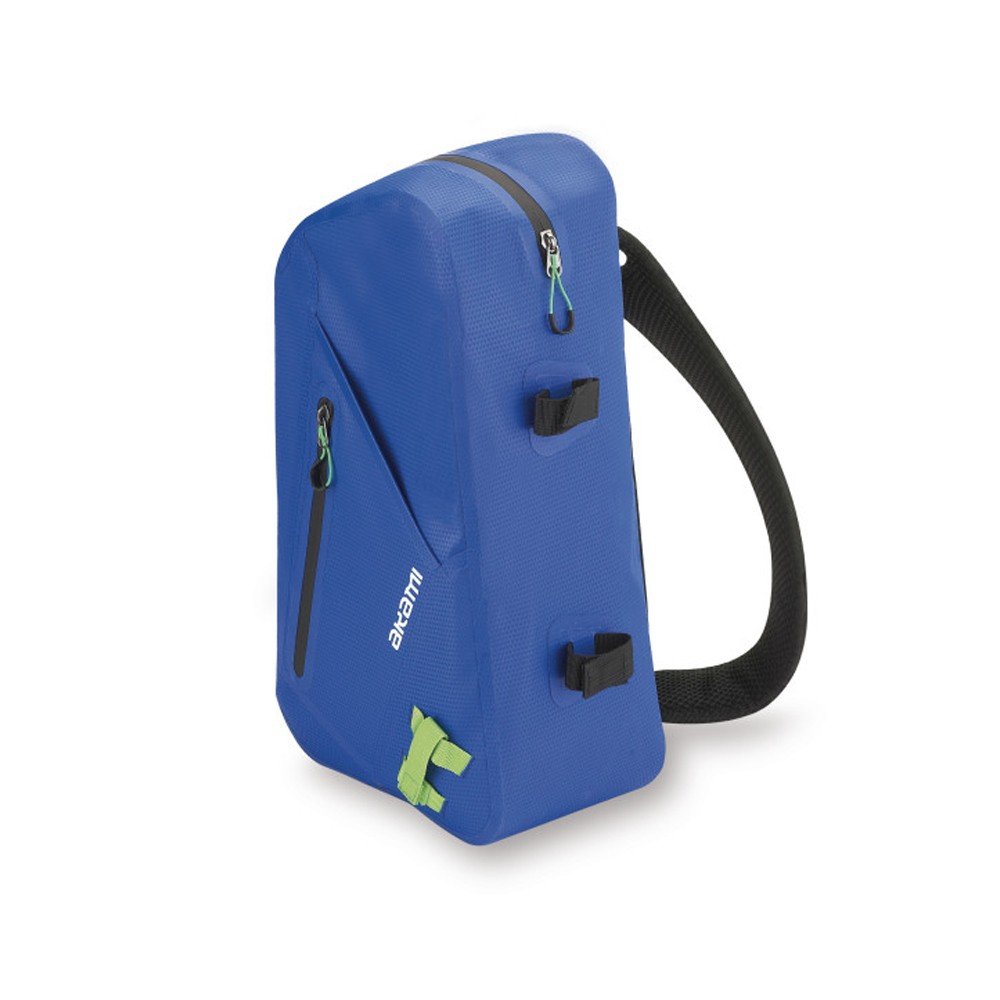 AKAMI MSL01 je vodoodbojni ruksak dizajniran za zaštitu od vode i udobnost pri radu. Samozatvarajući patentni zatvarači i vodootporni džepovi s sigurnosnim zaključavanjem održavaju sadržaj suhim čak i u teškim uvjetima. Idealan za ribolov