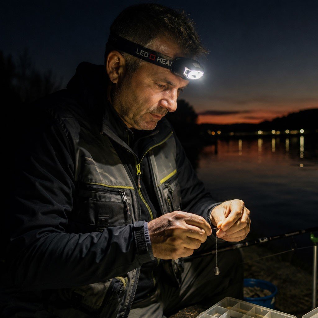 STORM RIDER FL-638 Punjiva USB-C COB LED naglavna svjetiljka IP65 180 lumena - Slika 4